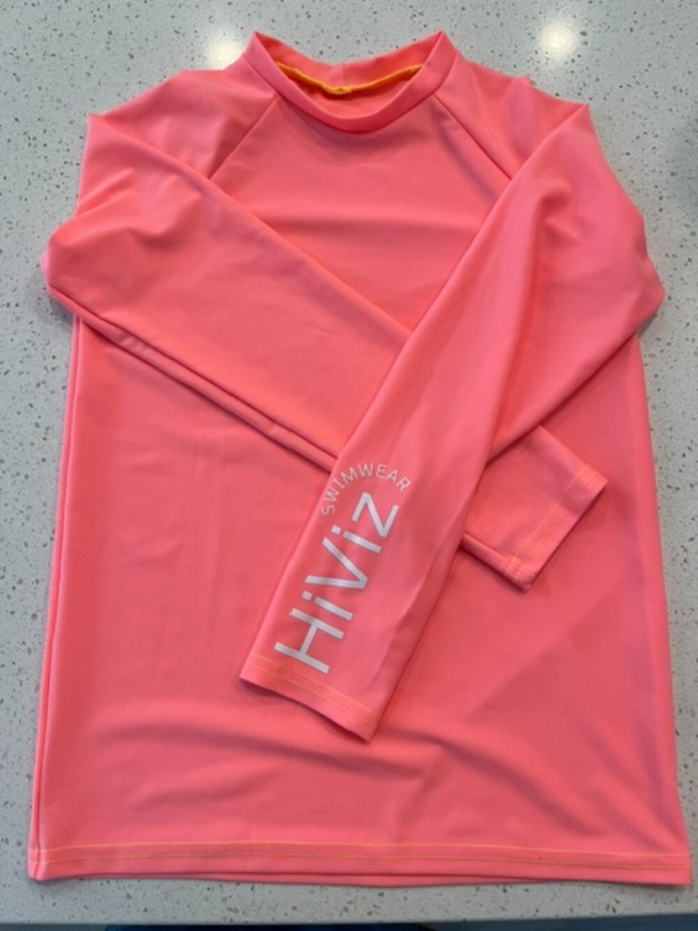 HiViz Swimwear Kid's Neon Rash Guard